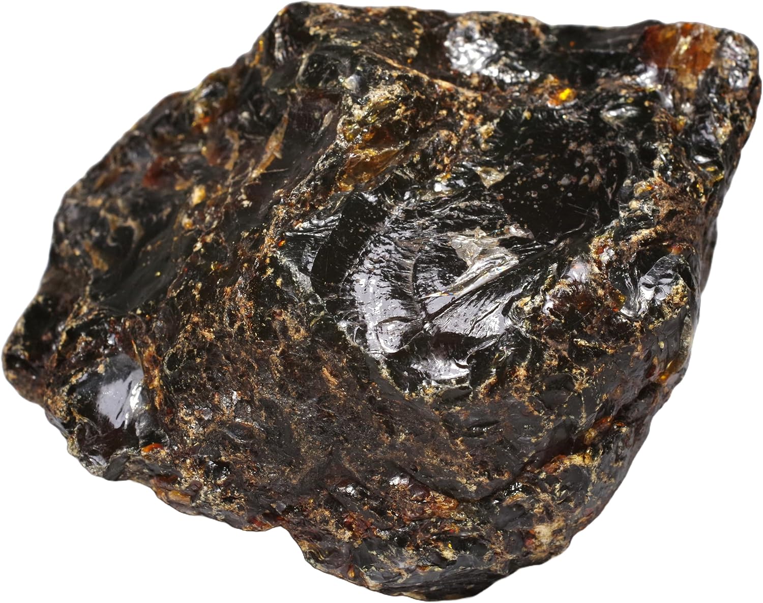 31ct】エチオピア オパール 原石 天然石 鉱物 標本 虹 ピンファイア